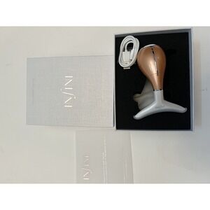Infini Sonic Therapy Neck Device Rose Gold Skin Tightening Beauty Tool MSRP $995